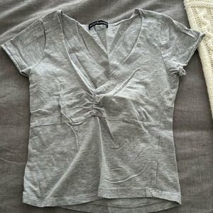 Brandy Melville grey top